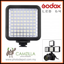 Godox LED 64 Video Lamp Light Led Video Light for DSLR Camera Camcorder mini DVR with high quality